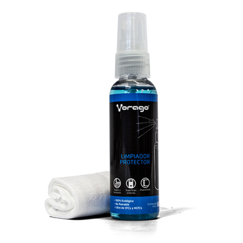 KIT LIMPIEZA. VORAGO. CLN-200. 60ML. CON FRANELA MICROFIBRA image 8