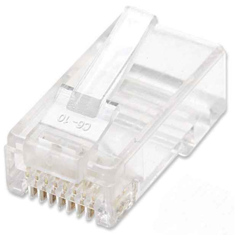 INTELLINET 502399 - PLUG RJ45 CAT 5e / UTP SOLIDO / 100 Pzas
