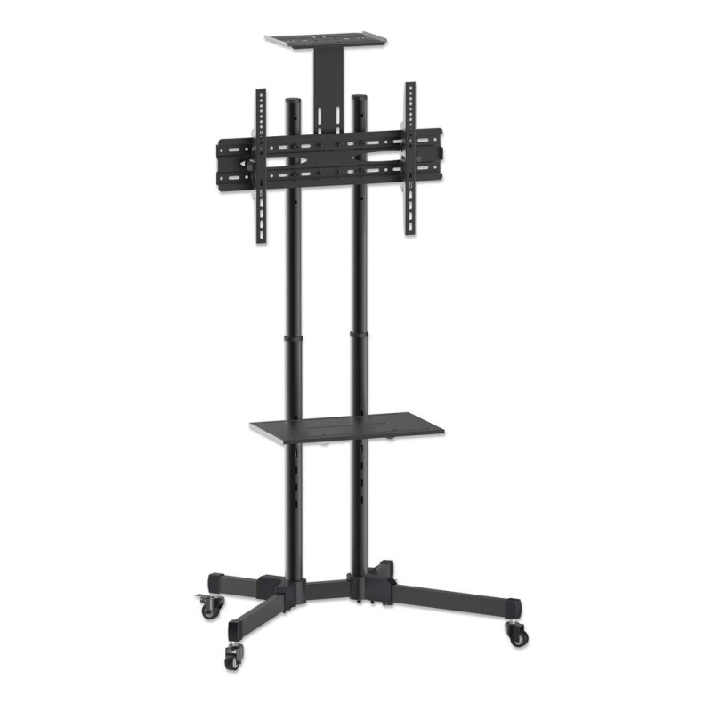 MANHATTAN 461238 - Soporte para TV / de piso, tipo carrito, /  de acero, con inclinación / pantallas planas de 37" a 70" de máximo 50 kg image 4