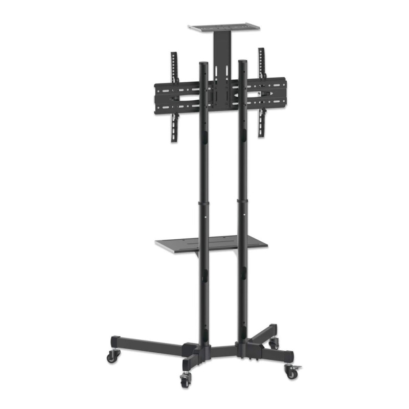 MANHATTAN 461238 - Soporte para TV / de piso, tipo carrito, /  de acero, con inclinación / pantallas planas de 37" a 70" de máximo 50 kg image 5