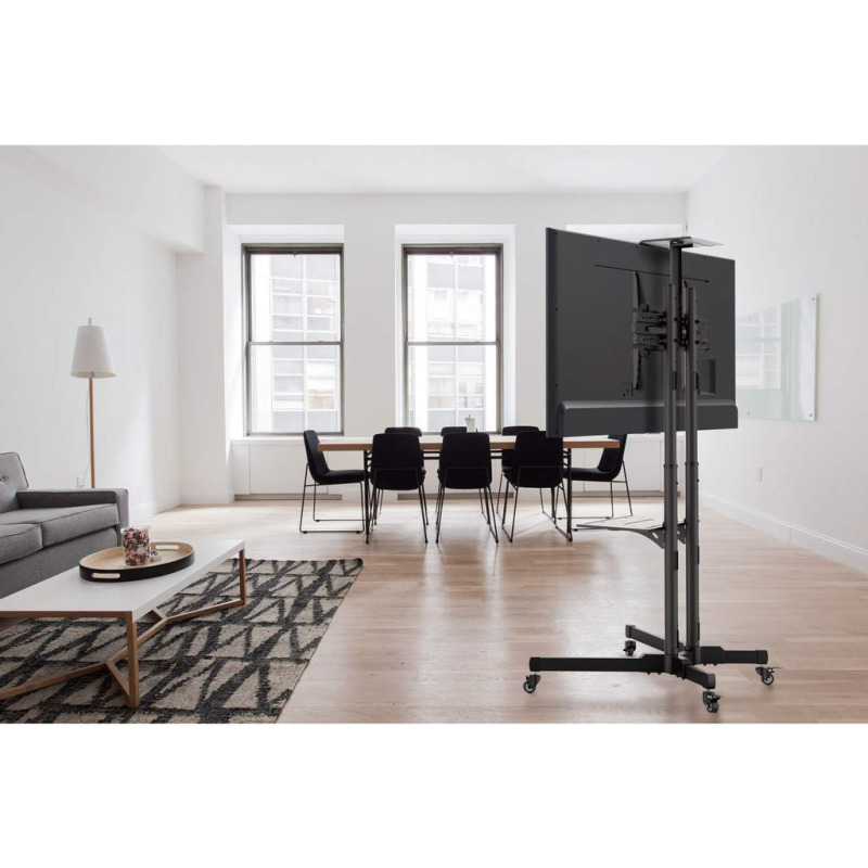 MANHATTAN 461238 - Soporte para TV / de piso, tipo carrito, /  de acero, con inclinación / pantallas planas de 37" a 70" de máximo 50 kg image 11