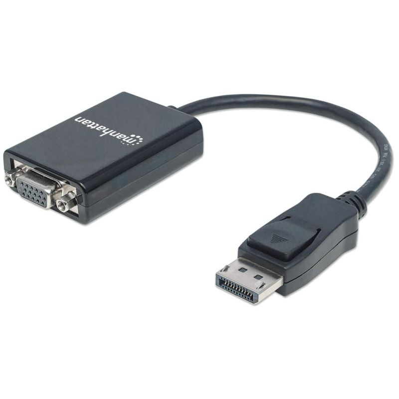 MANHATTAN - 151962	Adaptador DisplayPort M a VGA H 15cm