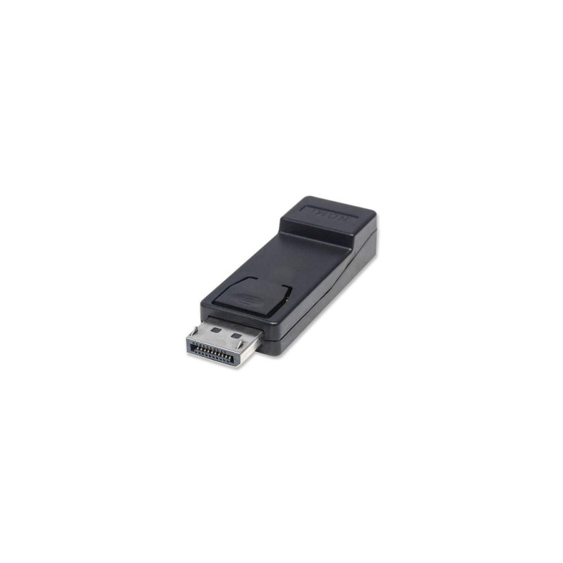 MANHATTAN 151993 - Adaptador DisplayPort a HDMI Pasivo/ Conectores DisplayPort Macho / HDMI Hembra/ Soporta Aplicaciones de Gran Ancho de Banda Hasta 10.8 Gbps/ Resoluciones de Hasta 1920x1200@60Hz/
