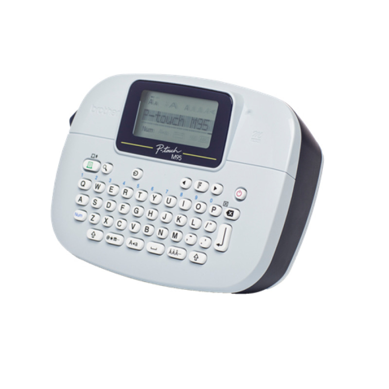 ROTULADOR DE ETIQUETAS BROTHER PTM95, PORTATIL, CINTA NO LAMINADA 9MM, 12MM