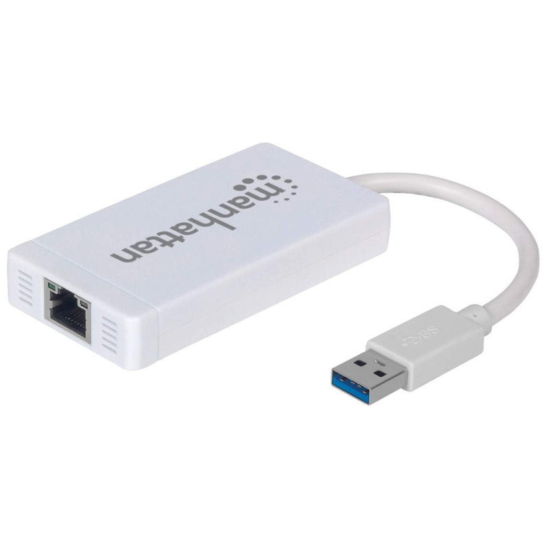MANHATTAN 507578 - HUB USB 3.0 / 3 puertos / Adaptador Gigabit Ethernet / 5Gbps / Un puerto 10/100/1000 Mbps para UltraBook™ y Macbook® image 7