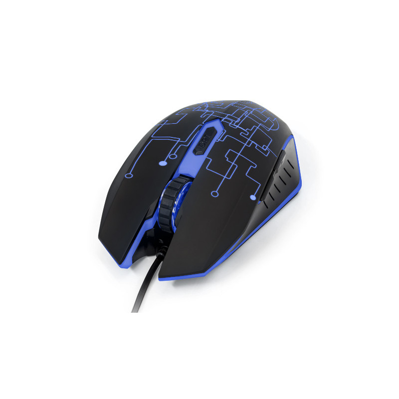 MOUSE VORAGO MO-501 START THE GAME OPTICO ILUMINADO HASTA 3200 DPIS U
