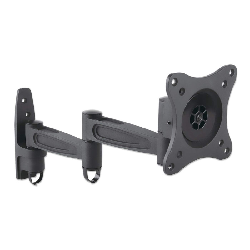MANHATTAN 423670 - Soporte de Pared para Pantallas de 13 a 27"/ 15 Kg de Carga/ Brazo Articulado/ Distancia a la Pared de Hasta 40.8 cm/ Ajuste Horizontal y Vertical/ VESA 75/ 100/ image 4