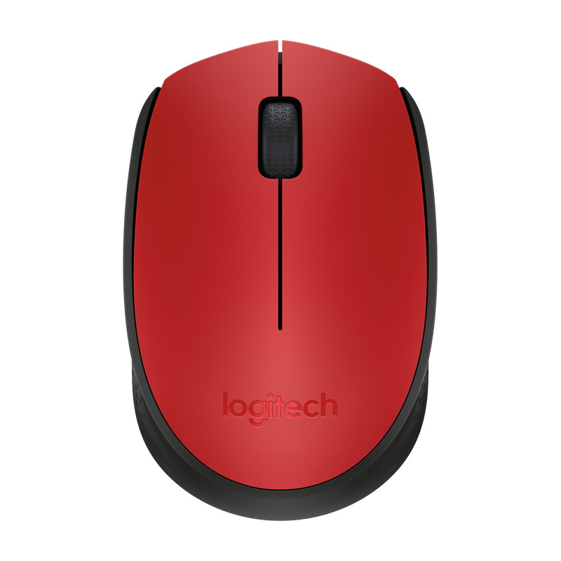 MOUSE LOGITECH M170 RED-K OPTICO INALAMBRICO MINI RECEPTOR USB PC/MAC/CHROME.