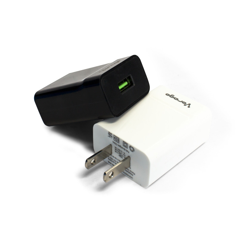 CARGADOR VORAGO PARA PARED AU-302 FAST CHARGE 3.0A 1 USB BLANCO image 3