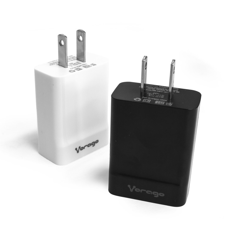 CARGADOR VORAGO PARA PARED AU-302 FAST CHARGE 3.0A 1 USB BLANCO image 7