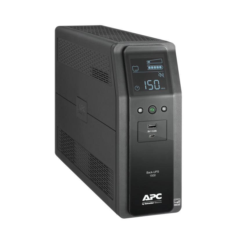 UNIDAD BACK UPS PRO BR 1500 VA, 10 TOMAS DE SALIDA, 2 PUERTOS USB DE CARGA, AVR, INTERFAZ LCD, LAM image 19