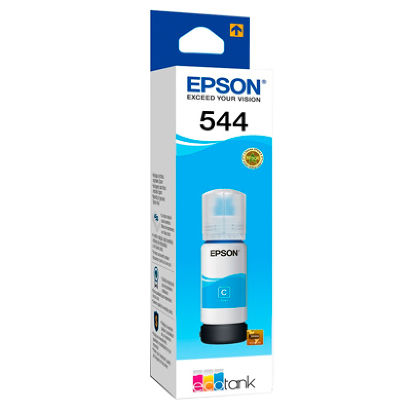 CARTUCHO EPSON MODELO T544 CYAN, TINTA DYE, PARA L1210, L3210, L3250, L3110, L3150, L5190 image 13