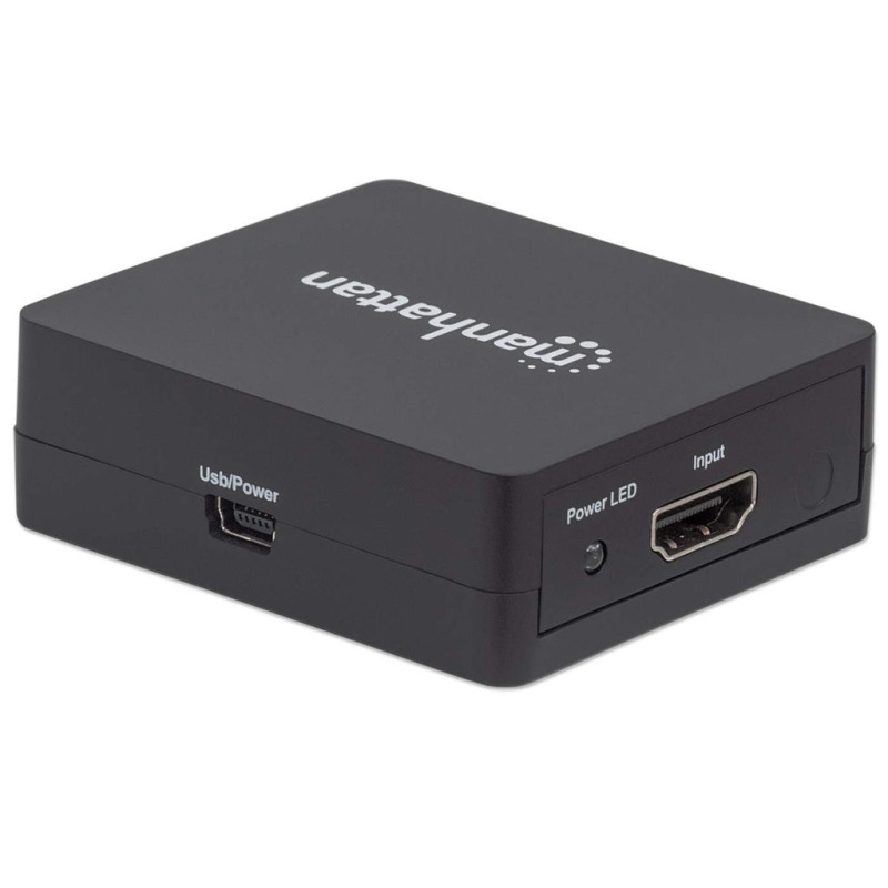 MANHATTAN 207652 - Splitter / Divisor de Video HDMI/ FullHD/ 1 Entrada y 2 Salidas/ Distancia de Entrada 15 Metros/ Distancia de Salidas 15 Metros/ Soporta Conexión en Cascada/ Soporta sonido LPCM, Sonido Master DTS-HD y Dolby TrueHD/ image 5
