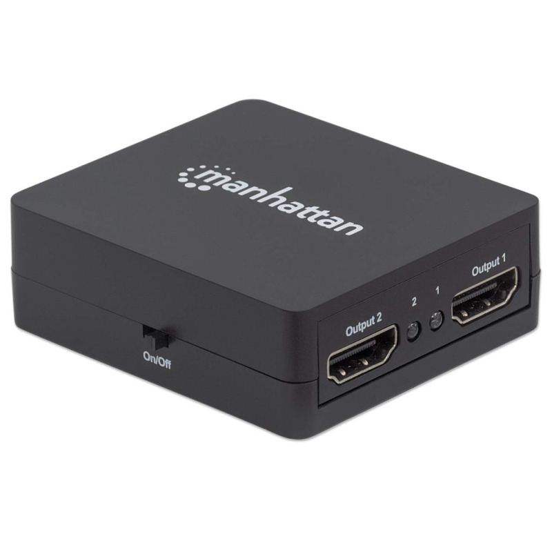 MANHATTAN 207652 - Splitter / Divisor de Video HDMI/ FullHD/ 1 Entrada y 2 Salidas/ Distancia de Entrada 15 Metros/ Distancia de Salidas 15 Metros/ Soporta Conexión en Cascada/ Soporta sonido LPCM, Sonido Master DTS-HD y Dolby TrueHD/ image 13