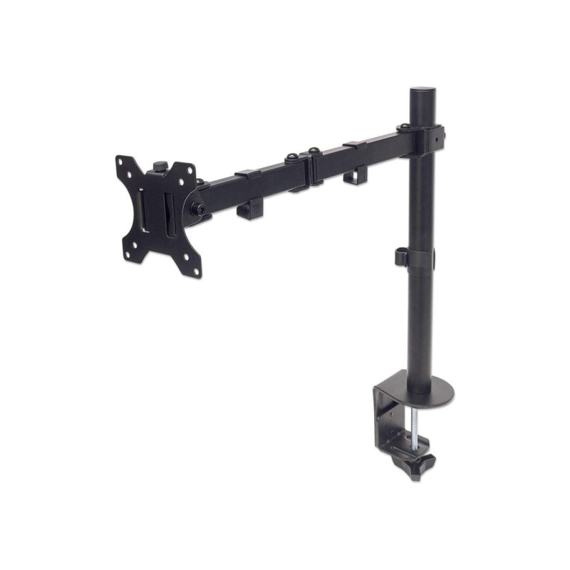 MANHATTAN 461542 - Soporte de Escritorio para Monitores de 13 a 32 Pulgadas/ 8 Kg de Carga/ Brazo Doble Articulado/ Ajuste Horizontal y Vertical/ VESA 75/ 100/ image 4