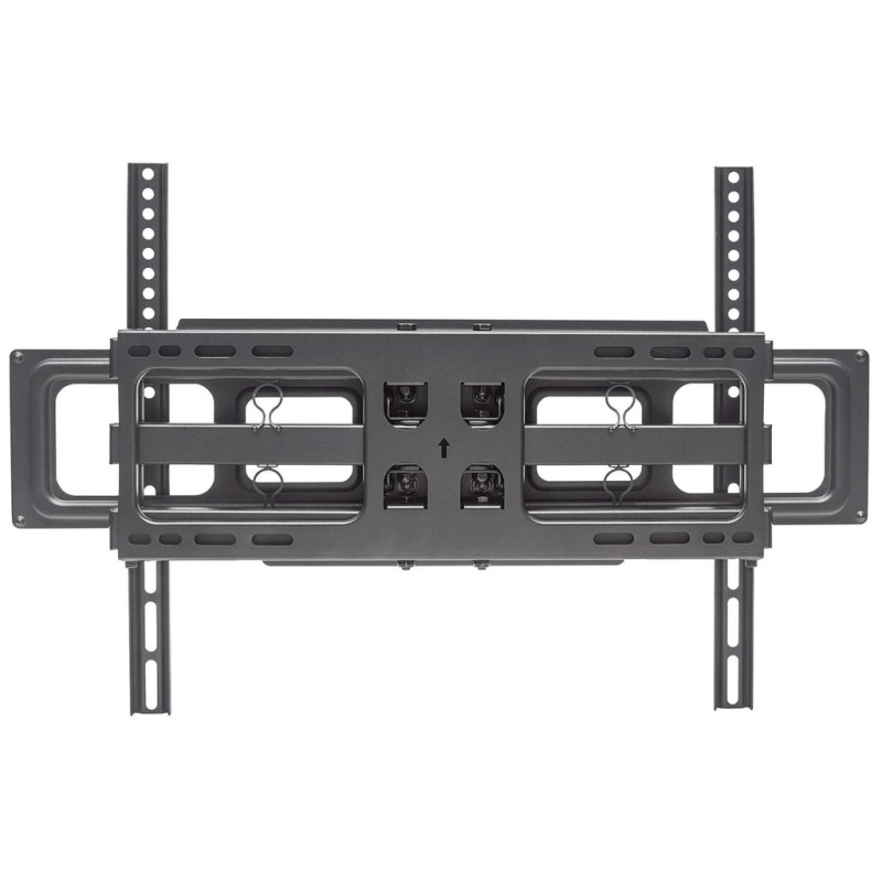 MANHATTAN 461351 Soporte Universal de Pared para TV, con Movimiento Completo, Básico / Soporta una TV de pantalla plana o curva de 37 a 70" de hasta 40 kg (88 lbs.); Opciones de ajuste de inclinación, giro y nivel; Negro image 5