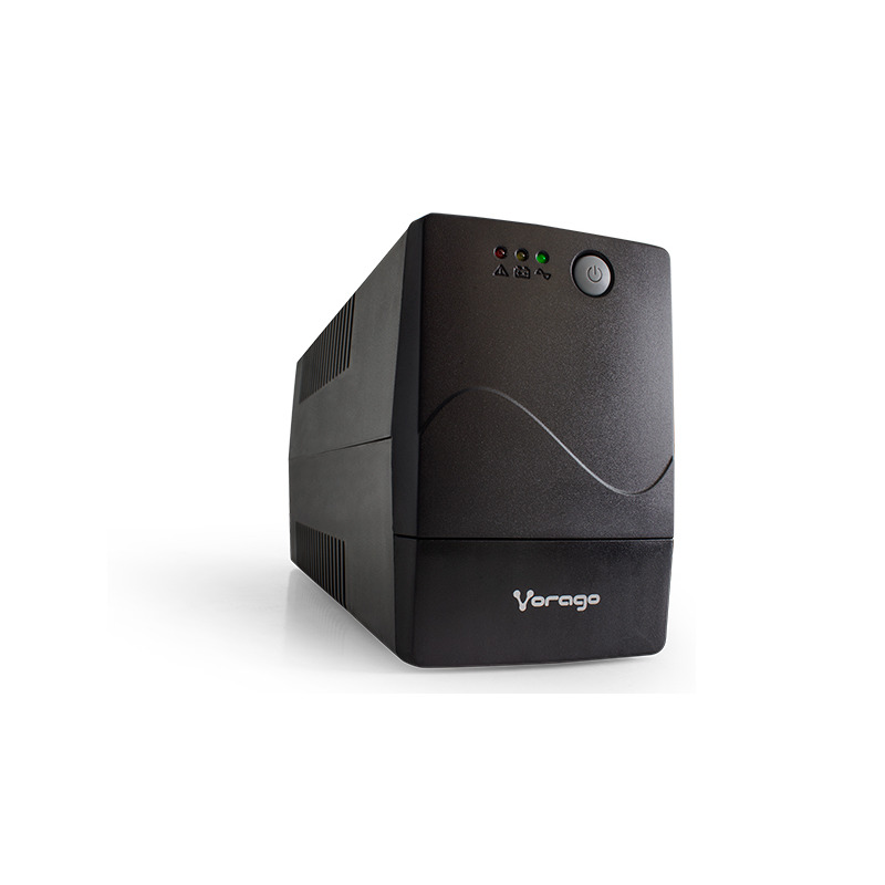 NO BREAK VORAGO UPS-301 800VA 480W 110-12V 6 CONTACTO
