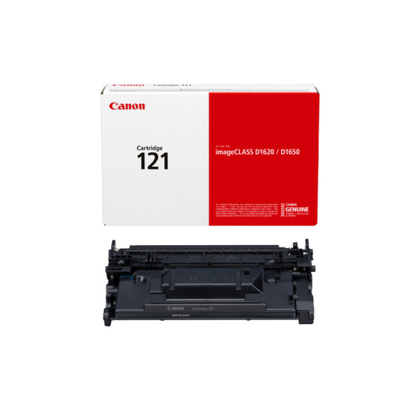 TONER CANON 121 NEGRO,RENDIMIENTO 5,000 PAGINAS, COMPATIBLE D1620, D1650.