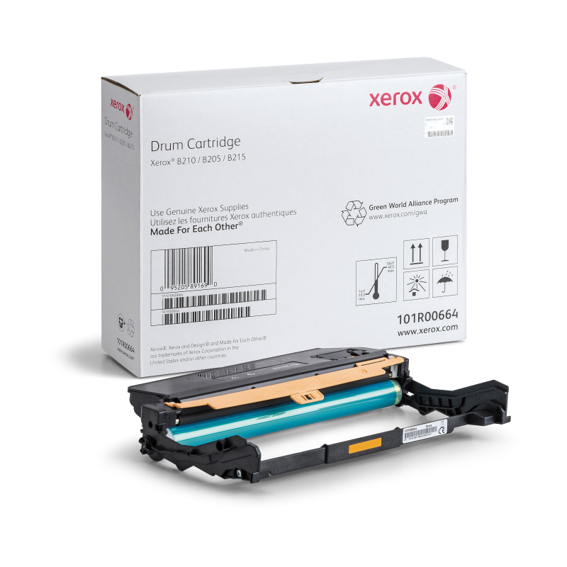 CARTUCHO DE TAMBOR XEROX NEGRO 101R00664, 10K, PARA B210/B205/B215