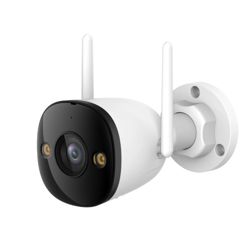 IMOU Bullet 2C 3Mp (IPC-K3DN-3H0WF) - Cámara IP Bullet WiFi de 3MP cuenta con micrófono integrado, 102° de visión, H.265, lente de 2.8mm, detección de humanos, IR 30m, IP67 y ranura MicroSD. #TopIMOU