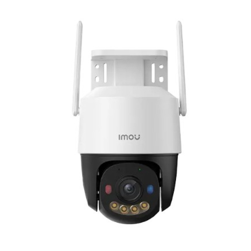 IMOU Cruiser SC 3MP (IPC-K7FN-3H0WE) - Cámara IP PT de 3 Megapíxeles/ Wifi/ Full Color/Disuasión activa luces Rojo-Azul/ Audio 2 Vías/ 30 Metros Visión Nocturna/ Sirena de 110 dB/ Smart tracking/ Ranura para MicroSD/ IP66/ #TopIMOU