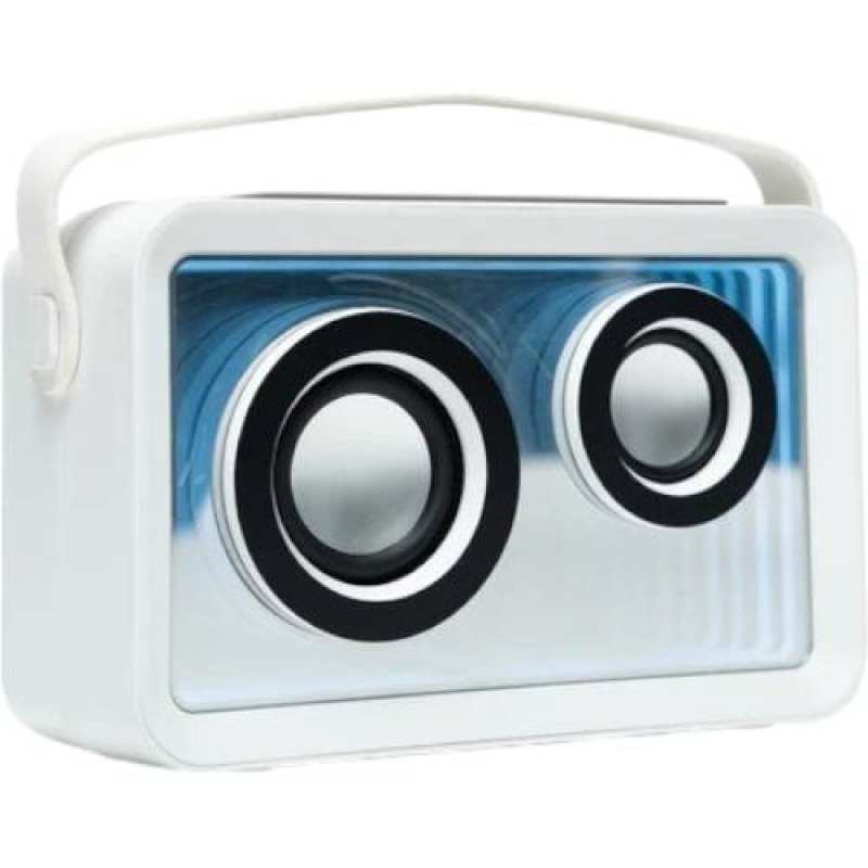 BOCINA INALAMBRICA TRANSPARENTE CON CENTRO DE CARGA PARA SMARTPHONE LOOPSTAR PERFECT CHOICE