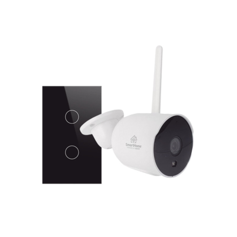 Wifi KIT 1 camara Wifi y 1 apagador inteligente Wifi