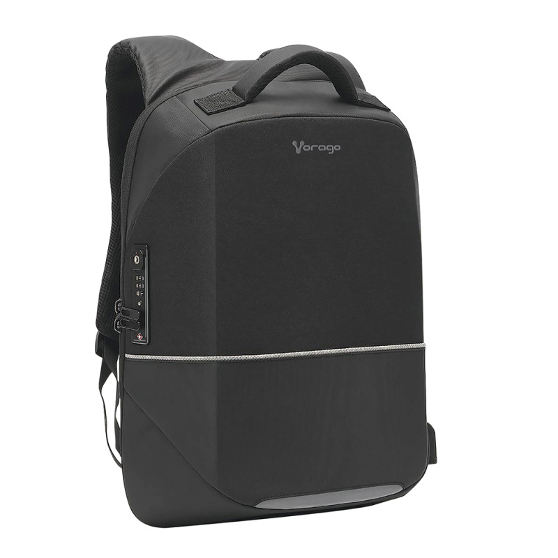 MOCHILA VORAGO BP-401 ANTIRROBO CANDADO TSA PARA LAPTOP 15.6" USB