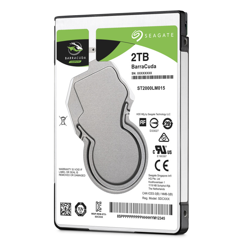 DISCO DURO INTERNO SEAGATE BARRACUDA 2TB 2.5 PORTATIL SATA 6GB/S 128MB 5400RPM 7MM P/ULTRABOOK image 5
