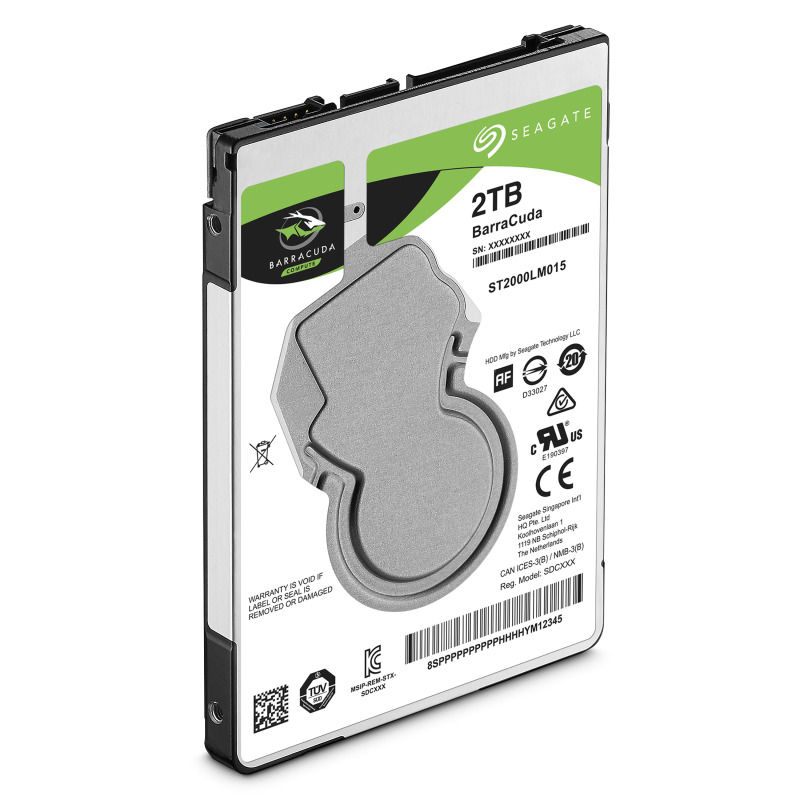 DISCO DURO INTERNO SEAGATE BARRACUDA 2TB 2.5 PORTATIL SATA 6GB/S 128MB 5400RPM 7MM P/ULTRABOOK image 6