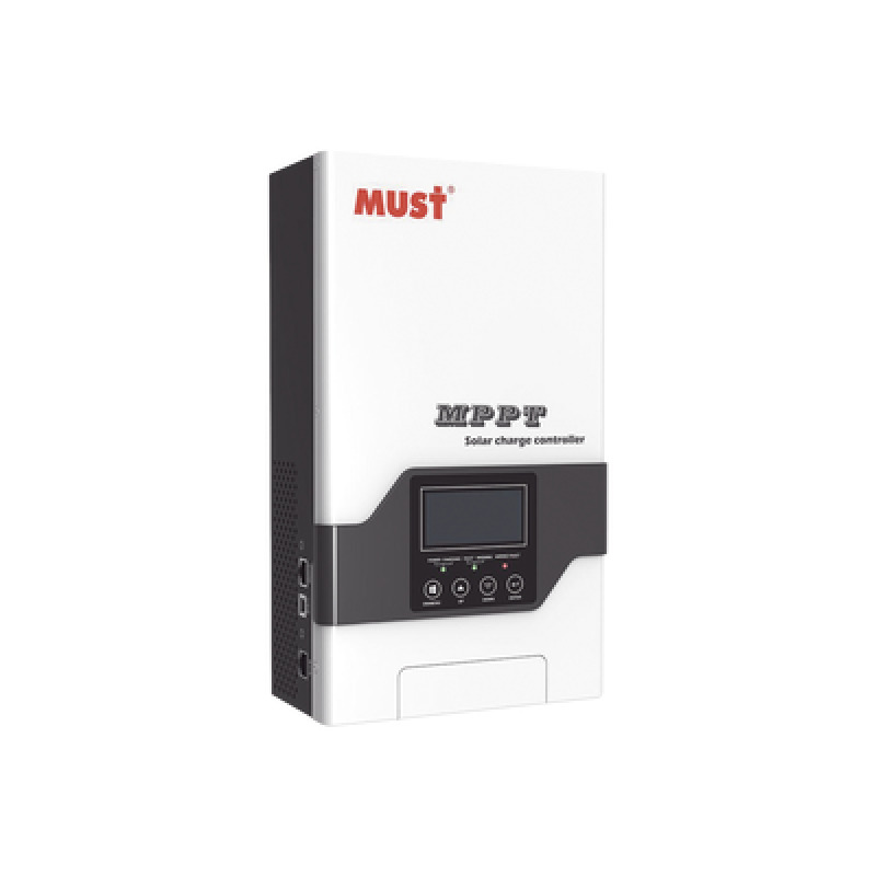 Controlador Solar MPPT 80A 12/24/36/48V Máximo Voltaje de Circuito Abierto Voc 245Vcc Configurable para Baterías de Litio