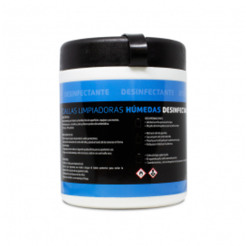 TOALLAS HUMEDAS DESINFECTANTES VORAGO CLN-107 BOTE 30PZ image 5