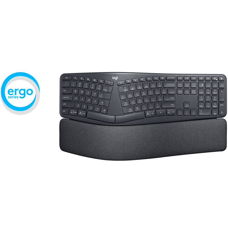 TECLADO LOGITECH ERGO K860 PARTIDO INALÁMBRICO USB BLUETOOTH 5.0 MULTIDISPOSITIVOS UNIFYING HASTA 10 MTS DE DISTANCIA PARA PC/MAC image 5