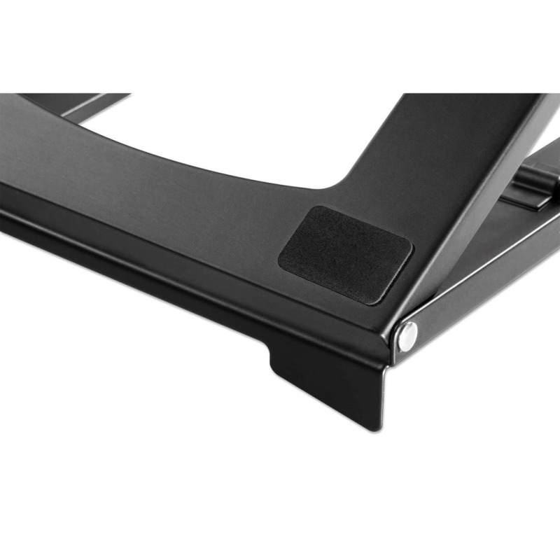MANHATTAN 462129 - Soporte ajustable para laptops y tabletas / Elevador ergonómico para laptops y otros dispositivos de 10" a 15.6" / Hasta 5 kg / Plegable en cinco posiciones / Color negro image 10