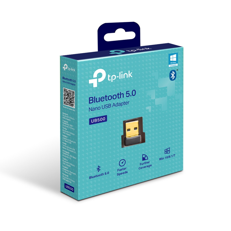 TP-LINK UB500 - Adaptador USB nano Bluetooth 5.0 , Conectividad inalambrica , Windows 11/10/8.1/7 image 7