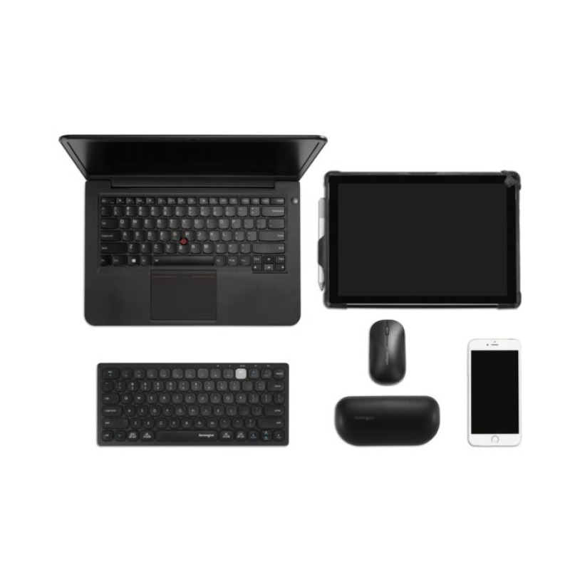 Kensington K75502ES teclado RF inalámbrico + bluetooth QWERTY Español Negro image 3