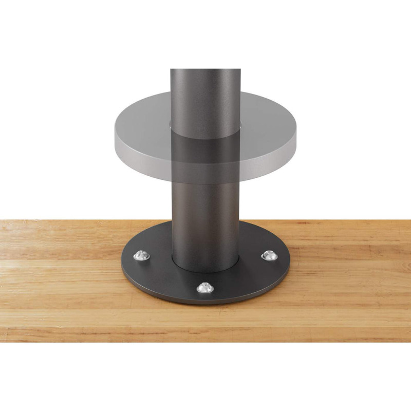 MANHATTAN - 462235 - Soporte para Terminal de Punto de Venta VeriFone® VX 520 (para terminal de tarjeta de crédito) / Soporte seguro antirrobo para terminales punto de venta VeriFone modelo VX 520, inclinación de +/- 45°, giro de 360°, aluminio, negro image 14