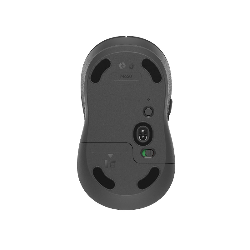 MOUSE LOGITECH M650 MEDIUM GRAPHITE INALÁMBRICO USB BOLT BLUETOOTH PC/MAC/CHROME/LINUX/ANDROID/IPADOS image 3