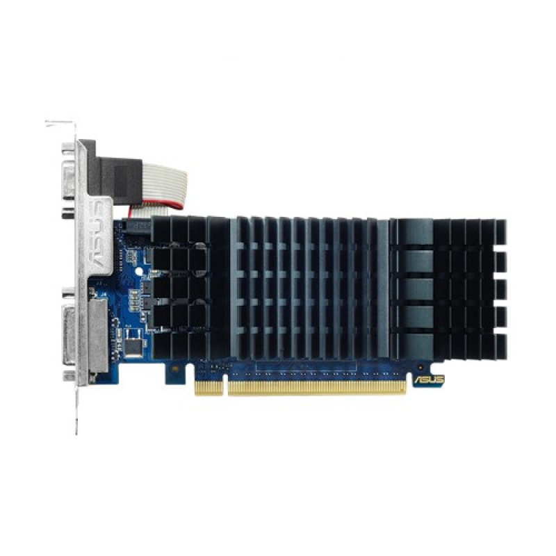 TARJETA DE VIDEO ASUS NVIDIA GT730/PCIE X16 2.0/2GB GDDR5/HDMI/DVI/D-SUB/BAJO PERFIL/GAMA BASICA