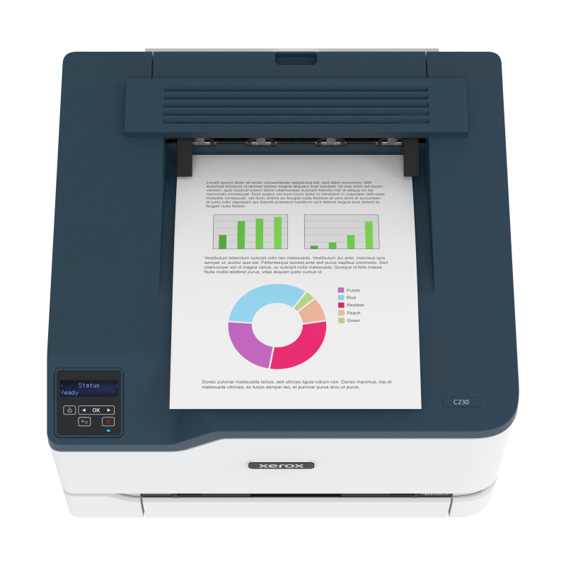 IMPRESORA XEROX C230, 24PPM, LASER A COLOR,USB, ETHERNET RED, WIFI, SILENCIOSA, CARTA, A4 image 4