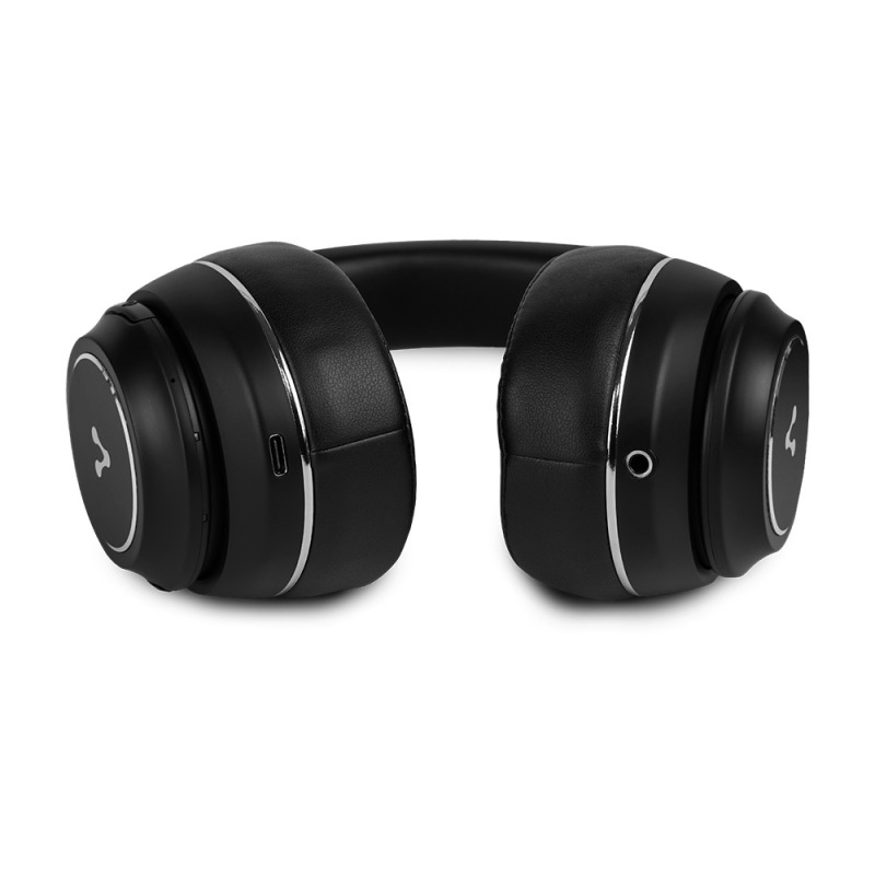 Vorago HPB-601-V2 audífono y auriculare Auriculares Inalámbrico Diadema Llamadas/Música USB Tipo C Bluetooth Negro image 11