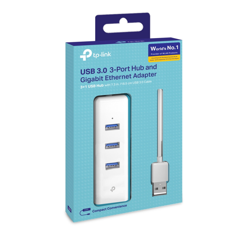 Adaptador de red Ethernet USB 30 a RJ45 10/100/1000Mbps image 12