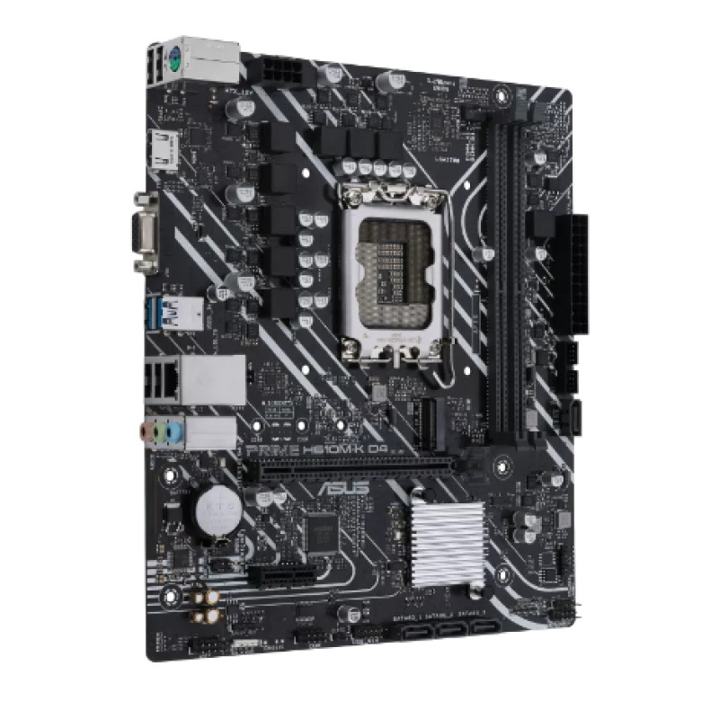 MB ASUS H610 INTEL S-1700 12A GEN/2X DDR4 2666/HDMI/D-SUB/M.2/2X USB3.2/MICRO ATX/GAMA BASICA image 3
