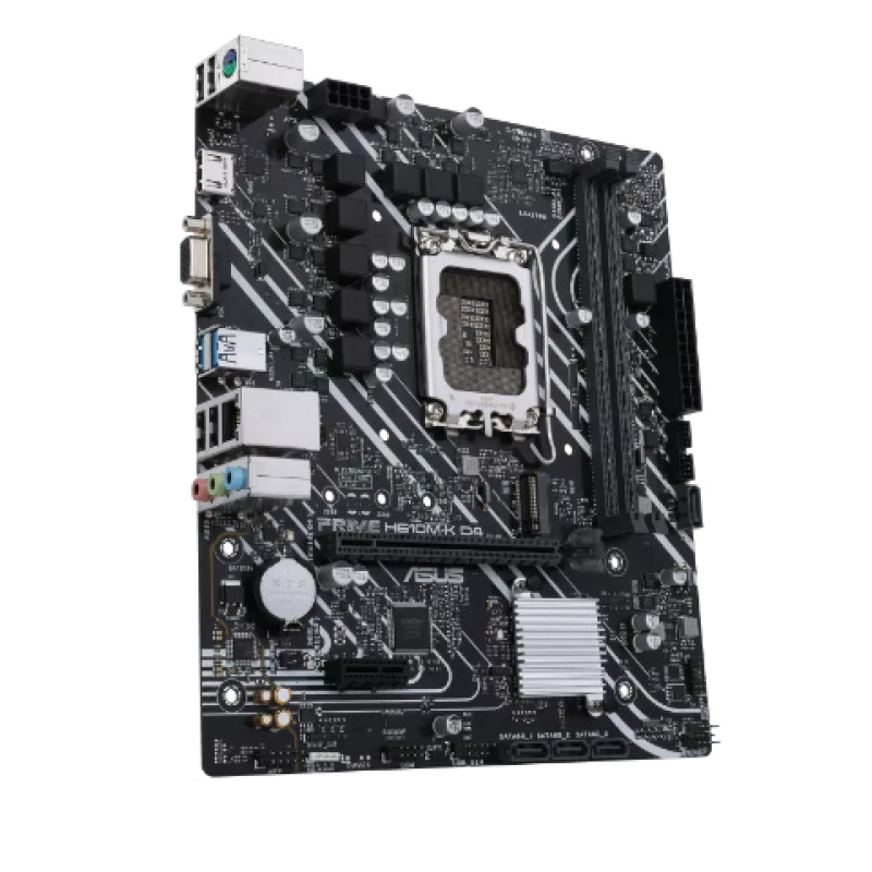 MB ASUS H610 INTEL S-1700 12A GEN/2X DDR4 2666/HDMI/D-SUB/M.2/2X USB3.2/MICRO ATX/GAMA BASICA image 4