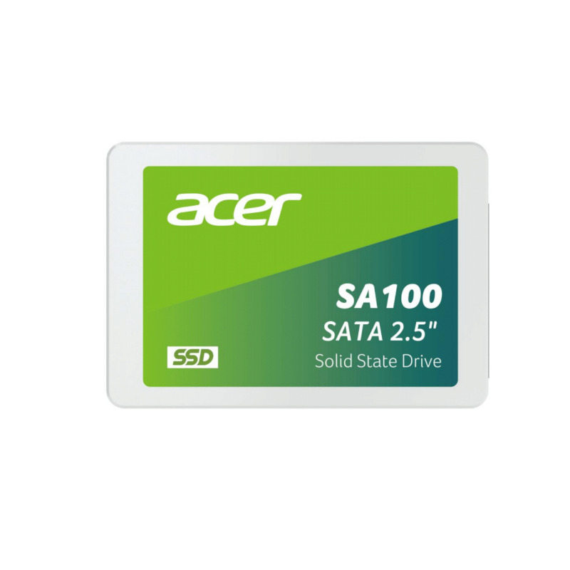 UNIDAD DE ESTADO SOLIDO SSD INTERNO ACER SA100 960GB 2.5 SATA3 LECT.560 ESCRIT.500 MBS 7MM PC LAPTOP MINIPC (BL.9BWWA.104)