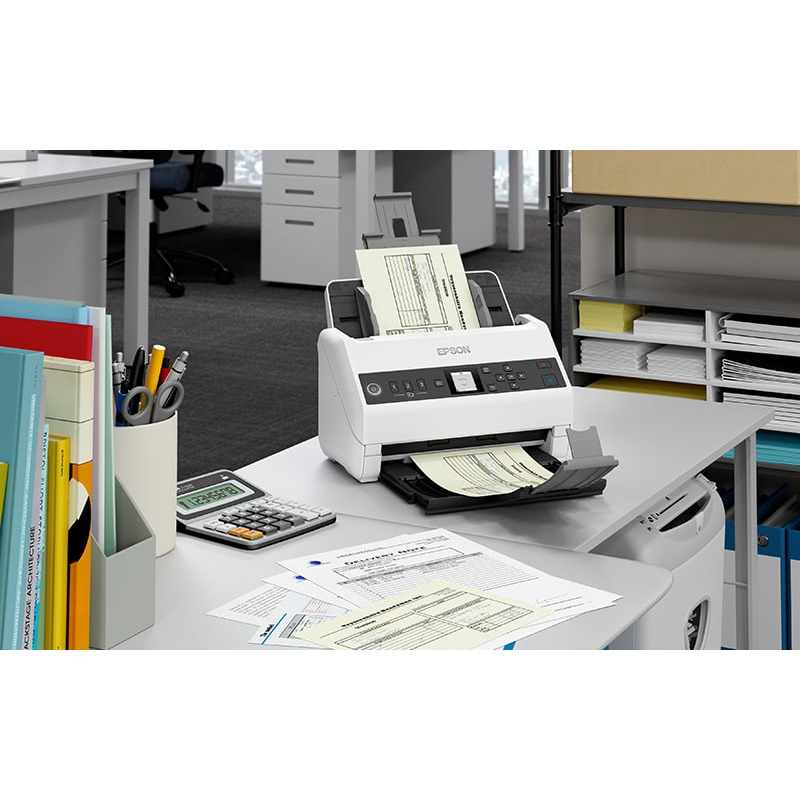 ESCANER EPSON WORKFORCE DS-730N, 40 PPM/80 IPM, 600 DPI, USB, ADF, image 6