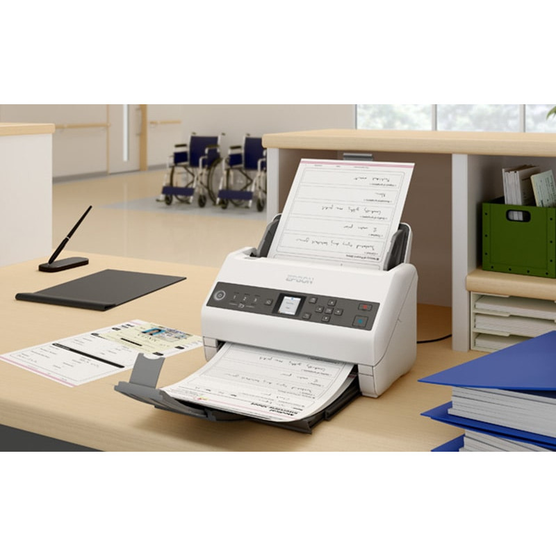 ESCANER EPSON WORKFORCE DS-730N, 40 PPM/80 IPM, 600 DPI, USB, ADF, image 8