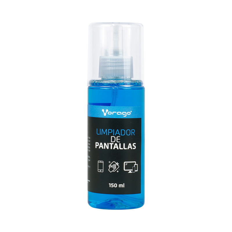LIMPIADOR DE PANTALLAS VORAGO CLN-109 150ML CON FRANELA MICROFIBRA image 4