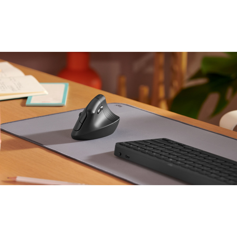 MOUSE LOGITECH LIFT VERTICAL ERGO OPTICO INALAMBRICO BT LOGI BOLT EASY-SWITCH ROSA image 9