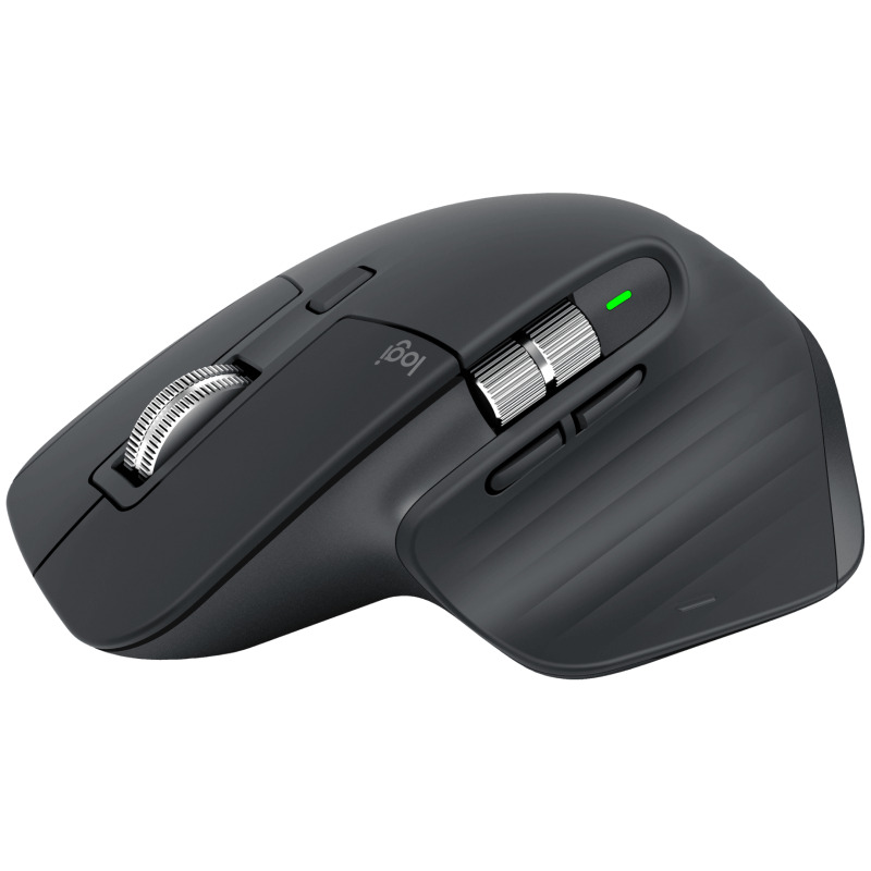 MOUSE LOGITECH MX MASTER 3S GRAFITO INALAMBRICO EASY SWITCH USB LOGI BOLT Y BLUETOOTH 8000 DPI ULTRA SILENCIOSO image 6